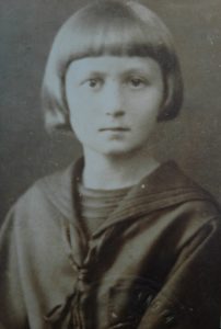 Magdus, age 10, school identification photo for train